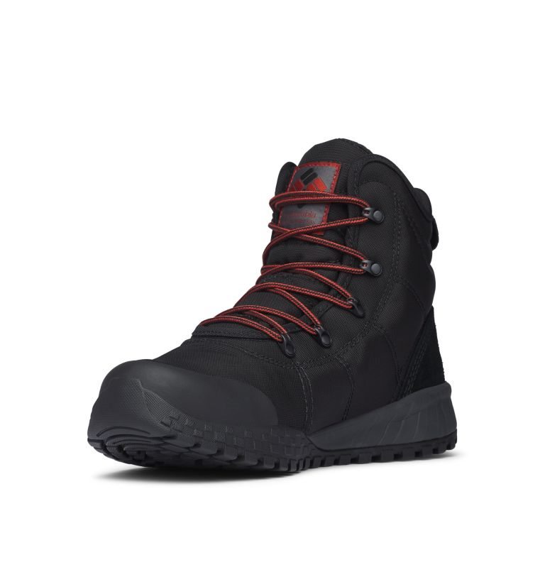 Men's Columbia Fairbanks Omni-Heat Boots Black | CA-XA601