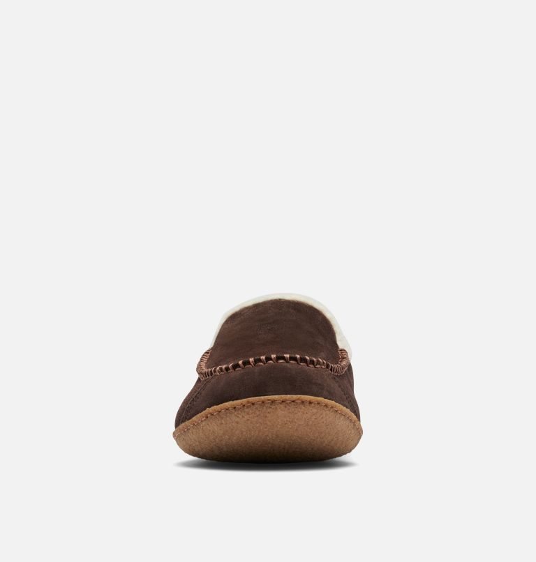 Men's Columbia Fairhaven Slippers Dark Brown | CA-JL10A