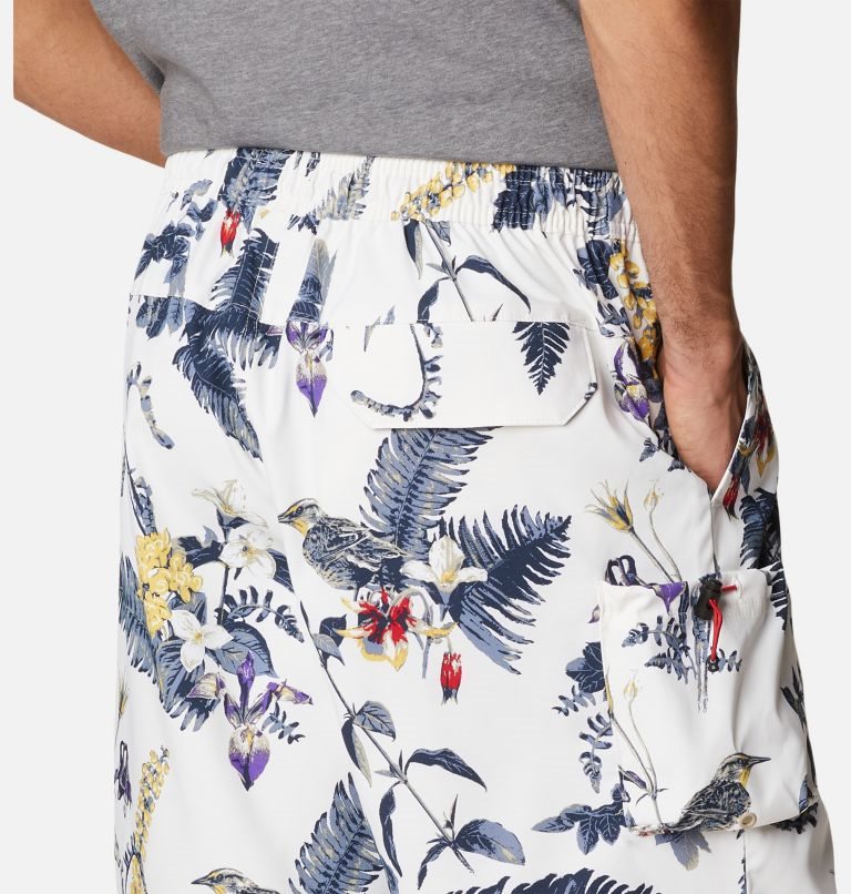 Men's Columbia Field Creek Cargo Shorts Flower | CA-Z4A1C