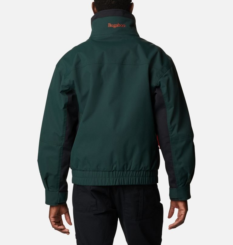 Men's Columbia Field ROC Bugaboo 1986 Interchange Jackets Dark Green | CA-X8014