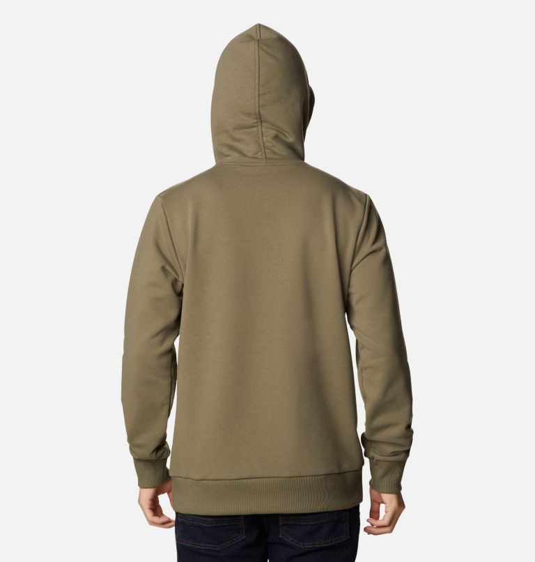 Men's Columbia Field ROC Heavyweight Hoodie Olive | CA-E53LC