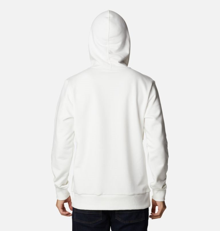 Men's Columbia Field ROC Heavyweight Hoodie White | CA-N5A46