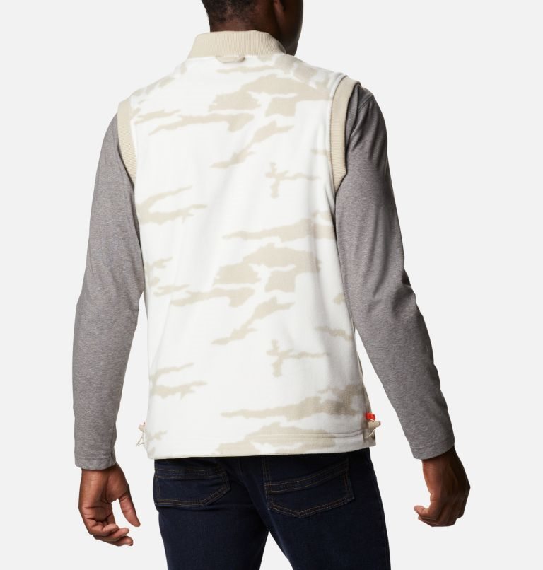 Men's Columbia Field ROC Reversible Vest Khaki | CA-V56AL