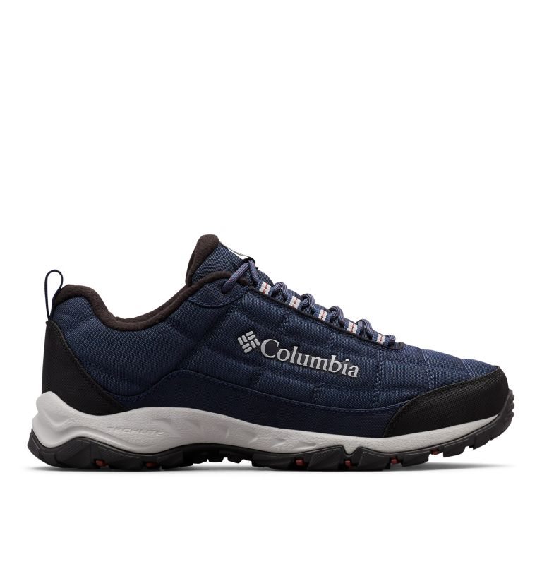 Men\'s Columbia Firecamp Fleece Lined Hiking Shoes Navy | CA-OA5L8