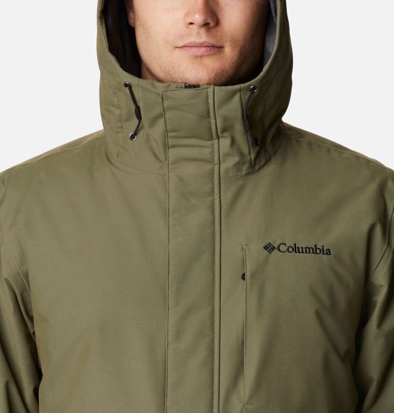 Men's Columbia Firwood Jackets Olive | CA-RC814