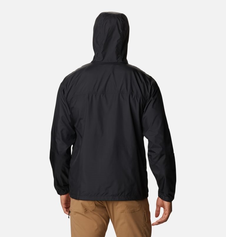 Men's Columbia Flash Challenger Anorak Jackets Black | CA-P5AC3