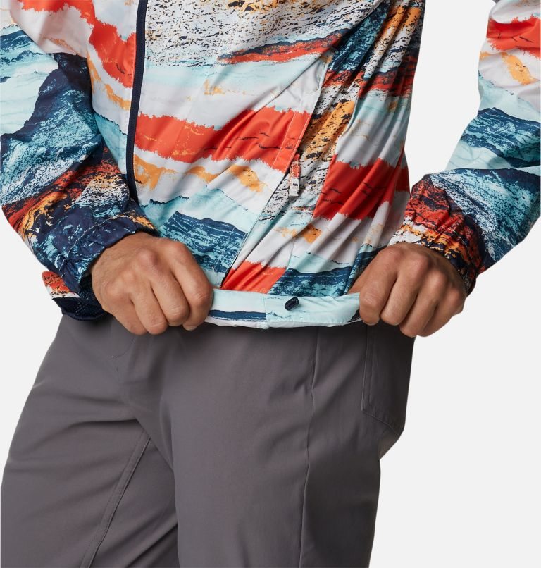 Men's Columbia Flash Challenger Novelty Windbreaker Jackets Multicolor | CA-YL58C