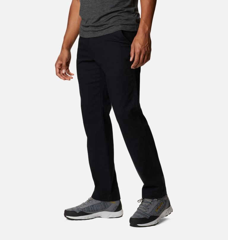 Men's Columbia Flex ROC Pants Black | CA-FL6C0