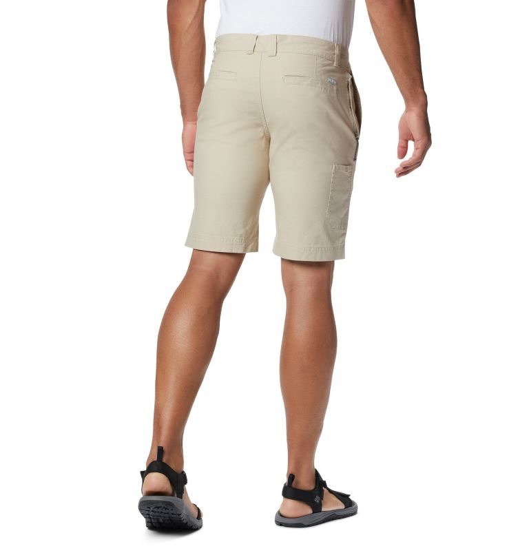 Men's Columbia Flex ROC Shorts Khaki | CA-Y3615