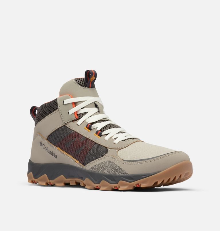 Men's Columbia Flow Centre Hiking Shoes Grey | CA-HLC06