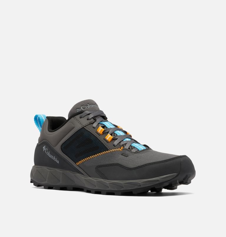 Men's Columbia Flow District Hiking Shoes Dark Grey | CA-XA04C