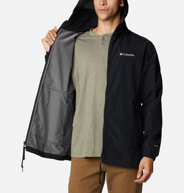 Men's Columbia Garside Jackets Black | CA-W138L