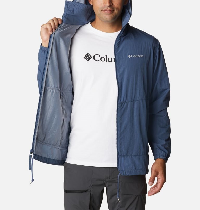 Men's Columbia Garside Jackets Navy | CA-ACL5A