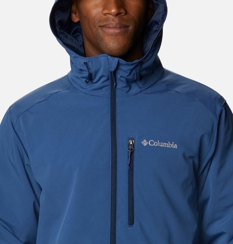 Men's Columbia Gate Racer Insulated Shell Jackets Navy | CA-LL34C