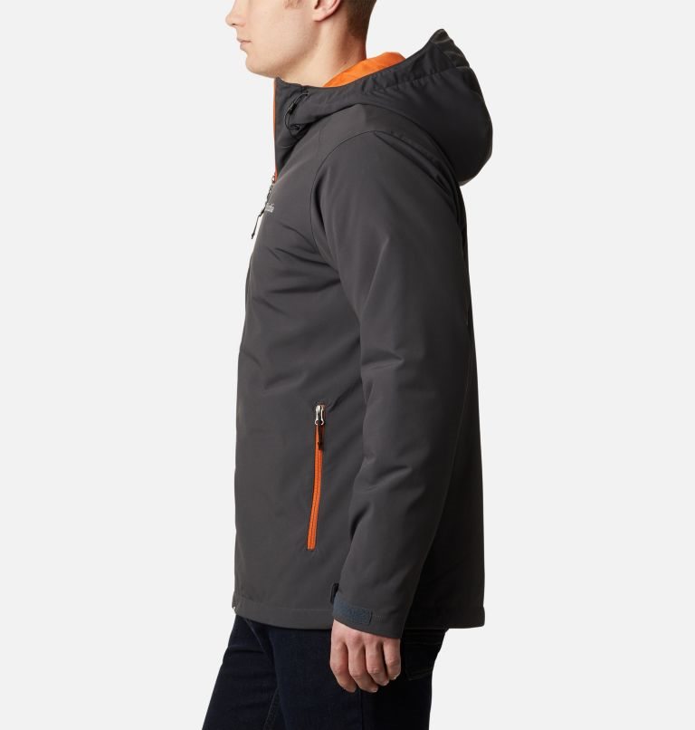 Men's Columbia Gate Racer Insulated Shell Jackets Black | CA-P1LCA