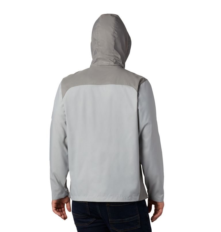 Men's Columbia Glennaker Lake Rain Jackets Grey | CA-D5416