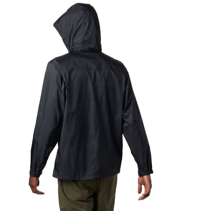 Men's Columbia Glennaker Lake Rain Jackets Black | CA-S86C5