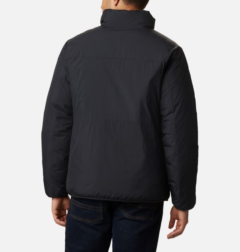 Men's Columbia Grand Wall Insulated Jackets Black | CA-S64C0