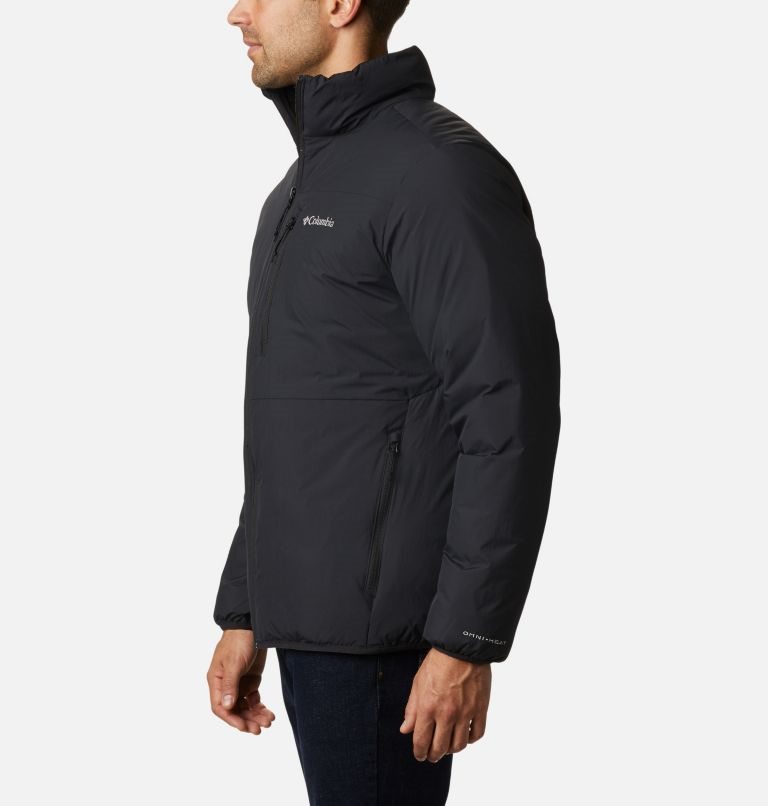 Men's Columbia Grand Wall Insulated Jackets Black | CA-S64C0