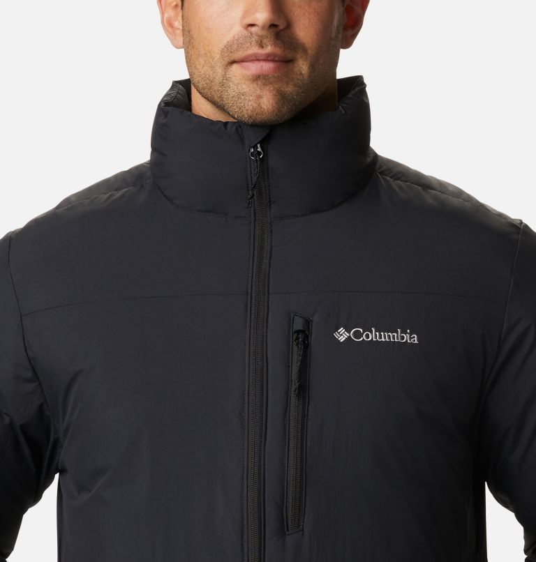 Men's Columbia Grand Wall Insulated Jackets Black | CA-S64C0