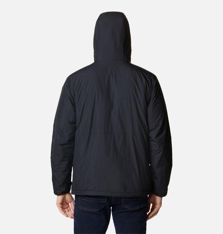 Men's Columbia Grand Wall Sherpa Jackets Black | CA-FACL1