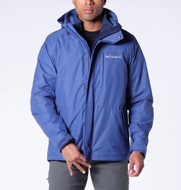 Men's Columbia Gulfport Interchange Parka Jackets Blue | CA-A134A