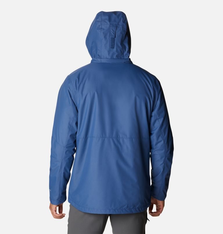 Men's Columbia Gulfport Interchange Parka Jackets Blue | CA-A134A