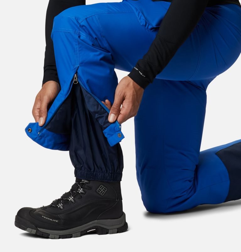 Men's Columbia Hero Snow Pants Blue | CA-Z3A04