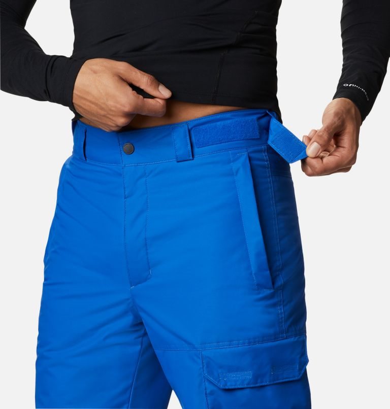 Men's Columbia Hero Snow Pants Blue | CA-Z3A04