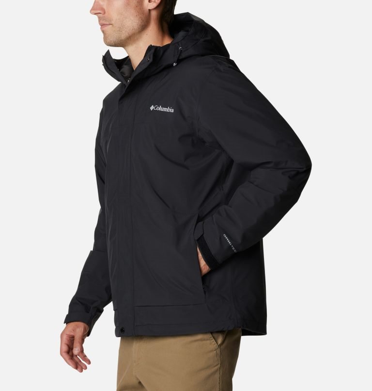 Men's Columbia Horizon Explorer Insulated Jackets Black | CA-J6510