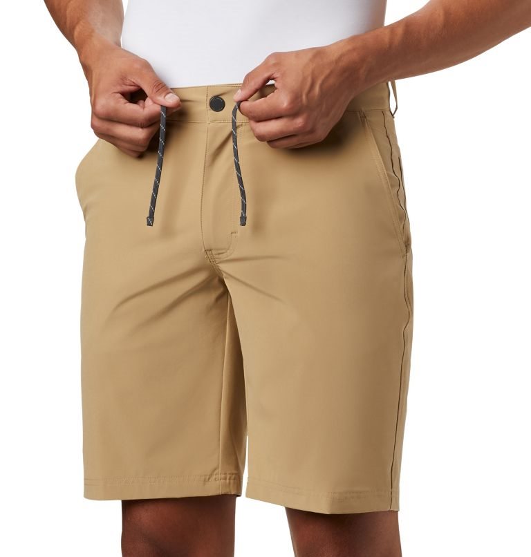 Men's Columbia Hybrid Trek Shorts Khaki | CA-A1345