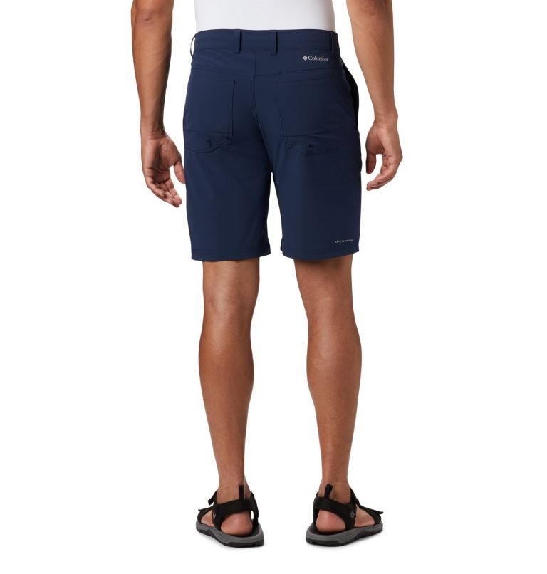 Men's Columbia Hybrid Trek Shorts Navy | CA-R16AL