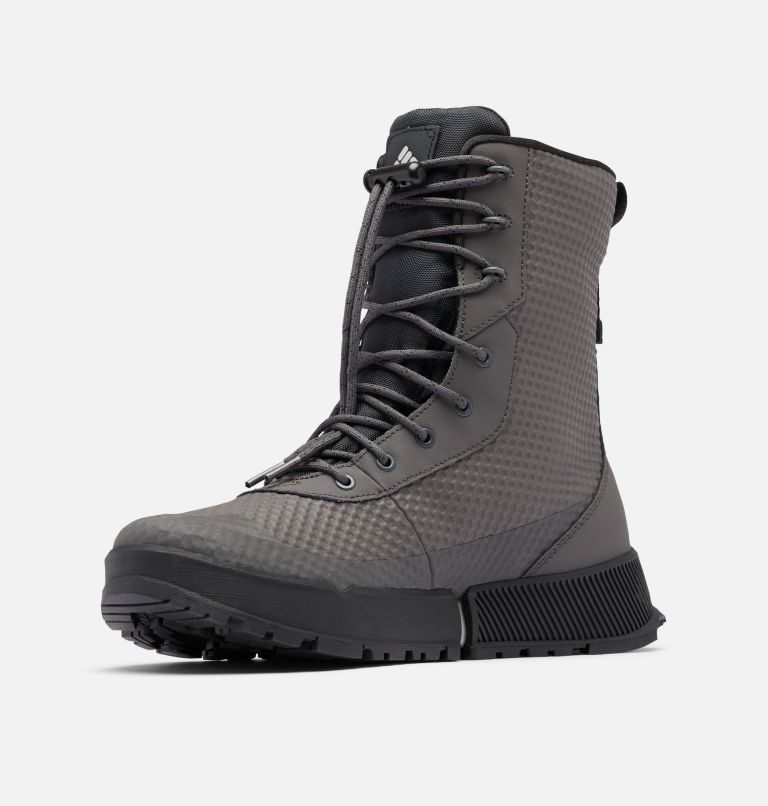 Men's Columbia Hyper-Boreal Omni-Heat Tall Boots Grey | CA-E136C