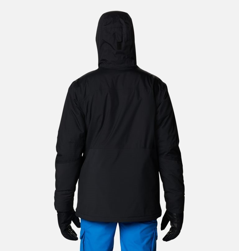 Men's Columbia Iceberg Point Jackets Black | CA-W1LA3