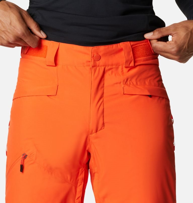 Men's Columbia Kick Turn II Omni-Heat Infinity Insulated Pants Orange | CA-E5LC1