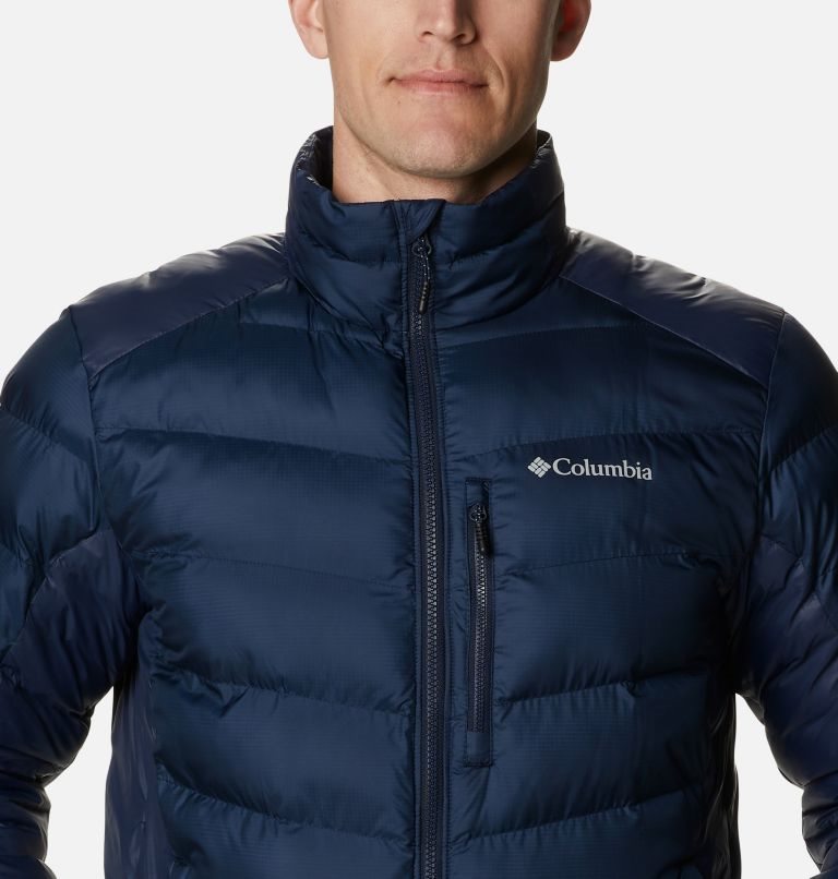 Men's Columbia Labyrinth Loop Omni-Heat Infinity Insulated Jackets Navy | CA-J836A