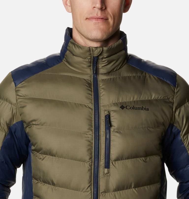 Men's Columbia Labyrinth Loop Omni-Heat Infinity Insulated Jackets Olive | CA-O04A1