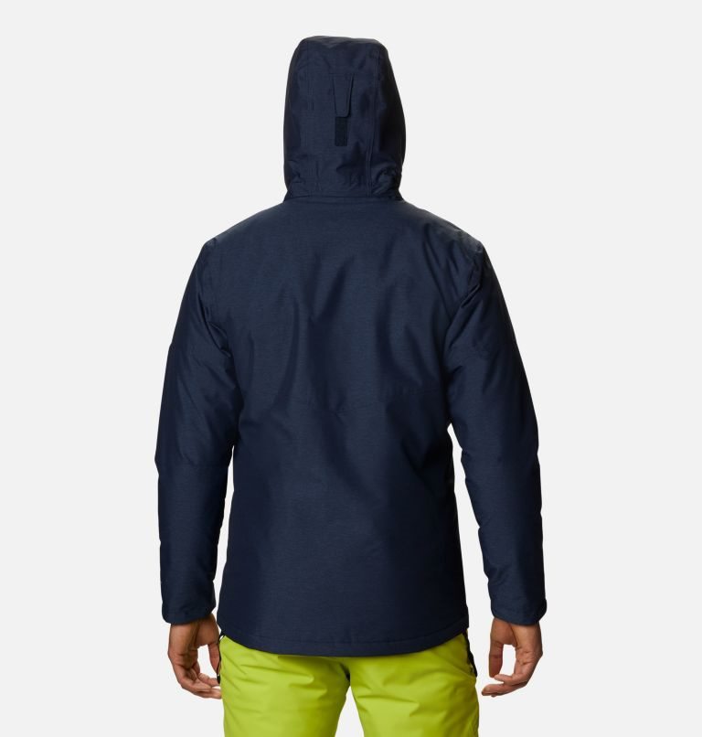 Men's Columbia Last Tracks Ski Insulated Jackets Navy | CA-E8654