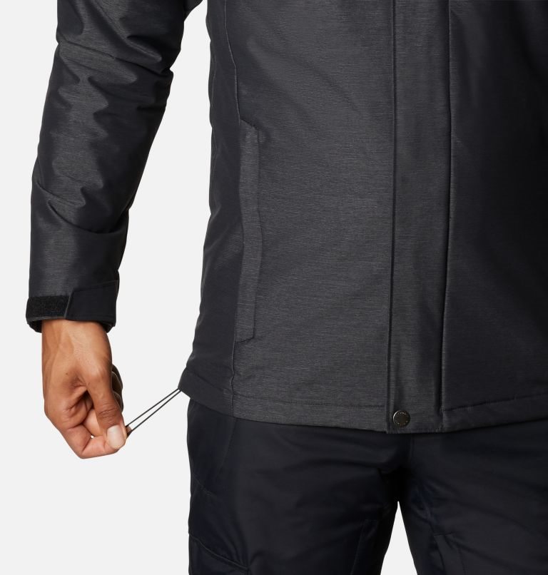 Men's Columbia Last Tracks Ski Insulated Jackets Black | CA-F6C83