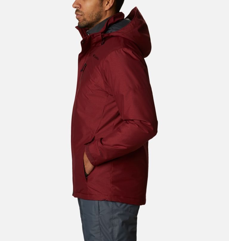 Men's Columbia Last Tracks Ski Insulated Jackets Red | CA-O4803