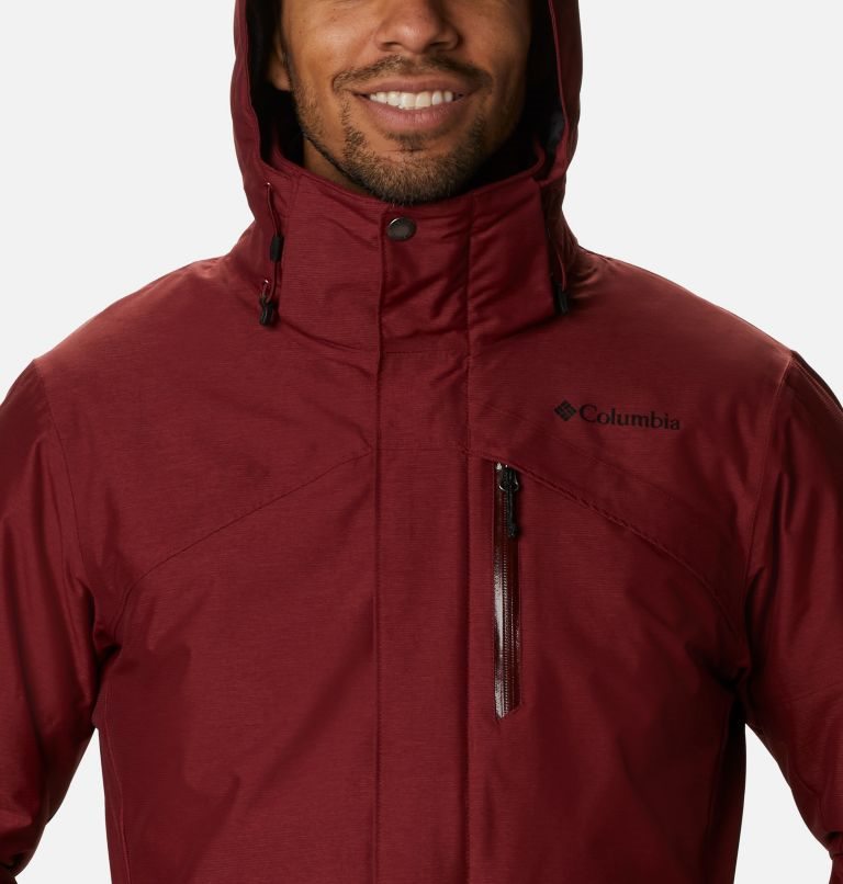 Men's Columbia Last Tracks Ski Insulated Jackets Red | CA-O4803