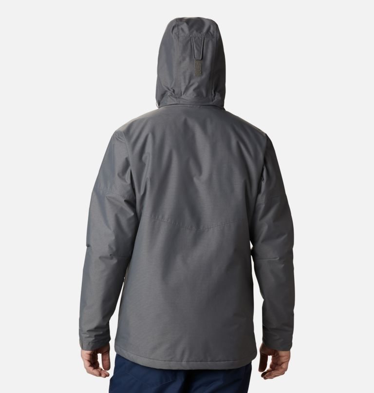 Men's Columbia Last Tracks Ski Insulated Jackets Dark Grey | CA-Y056L