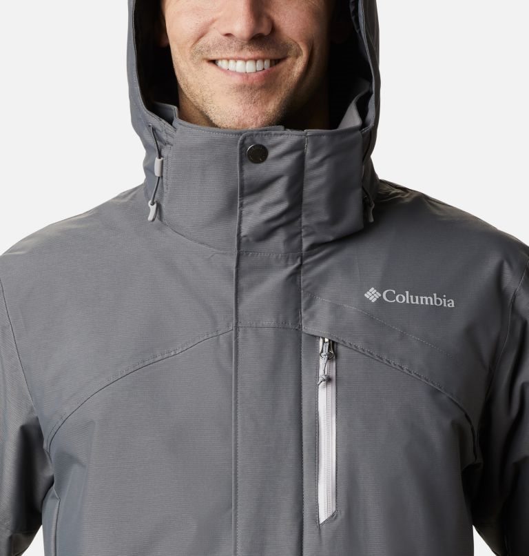 Men's Columbia Last Tracks Ski Insulated Jackets Dark Grey | CA-Y056L