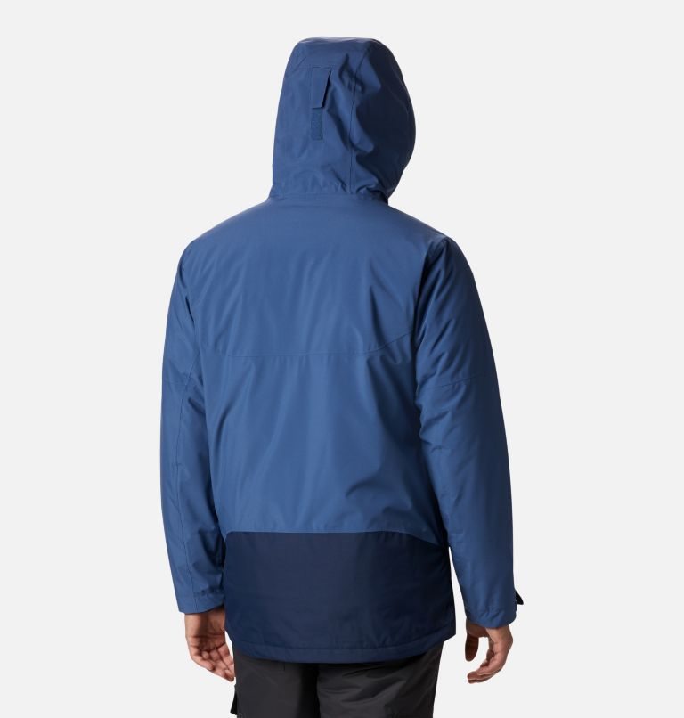 Men's Columbia Lhotse III Interchange Jackets Navy | CA-K5LAC