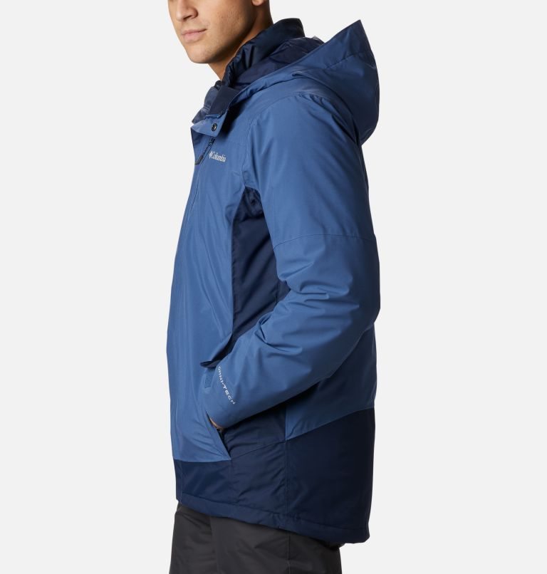 Men's Columbia Lhotse III Interchange Jackets Navy | CA-K5LAC