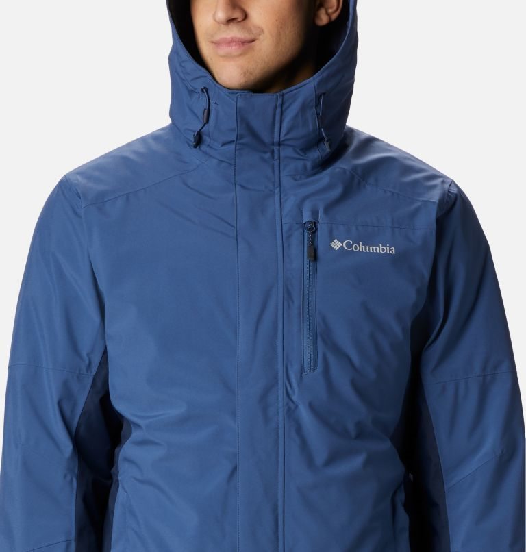 Men's Columbia Lhotse III Interchange Jackets Navy | CA-K5LAC