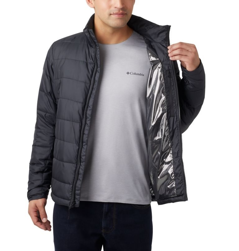 Men's Columbia Lhotse III Interchange Jackets Black | CA-KL4A0