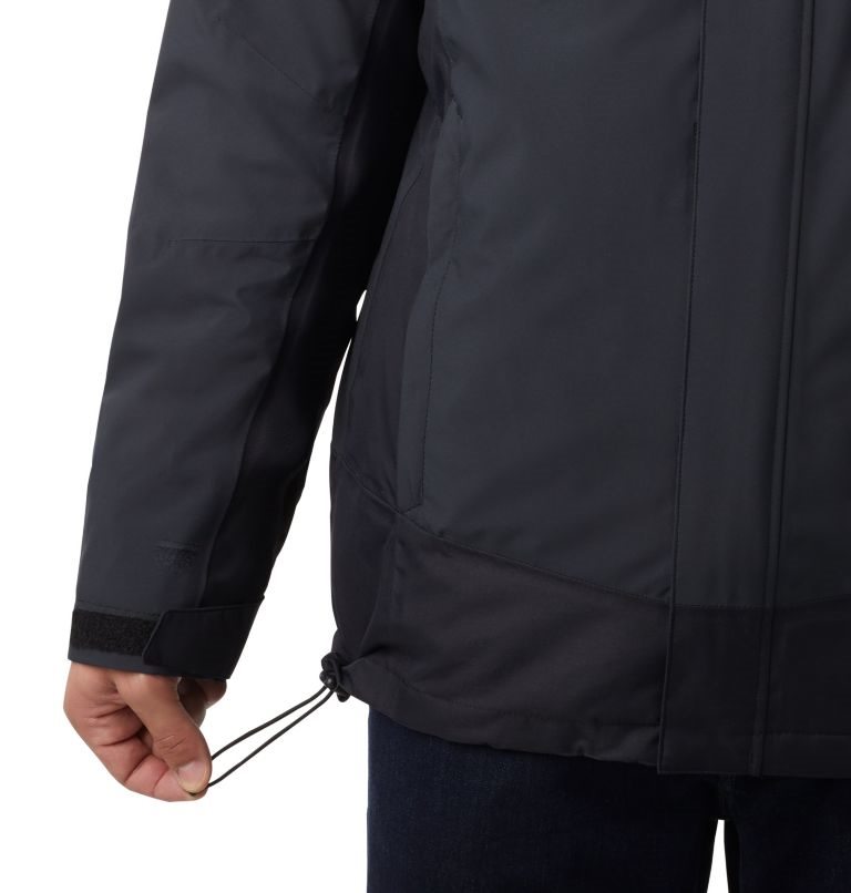 Men's Columbia Lhotse III Interchange Jackets Black | CA-KL4A0