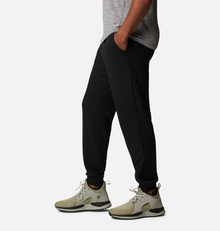 Men's Columbia Lodge Heavyweight Jogger Black | CA-BA401