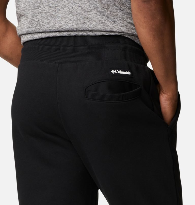 Men's Columbia Lodge Heavyweight Jogger Black | CA-BA401